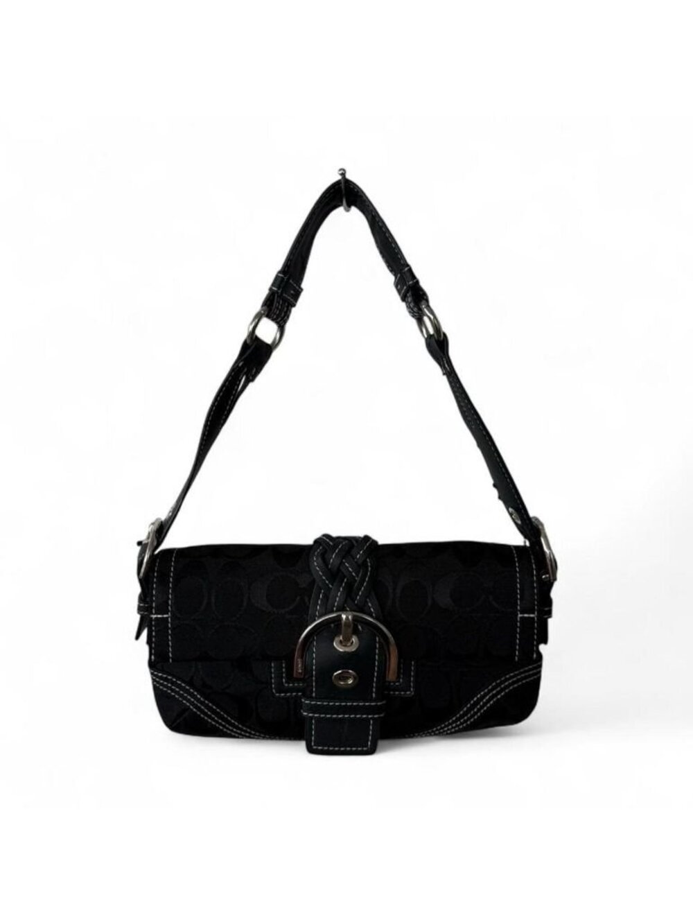 Coach Soho Signature Shoulder Bag Style 6280 | Vintage Y2K Black